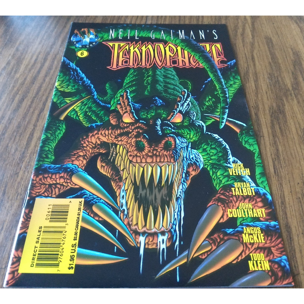Neil Gaiman's Teknophage #6 (January 1996 Tekno Comix)